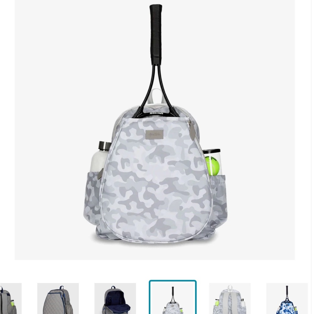Gray Camouflage Women's Backpack